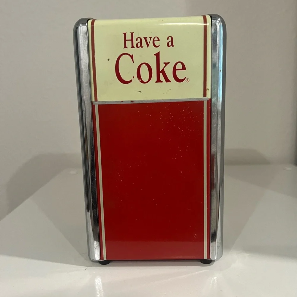 Vintage Coke NAPKIN DISPESER